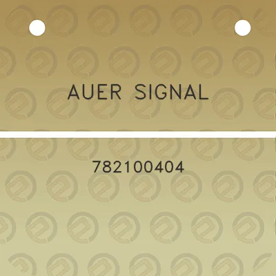 auer-signal-782100404