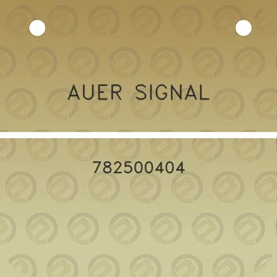 auer-signal-782500404