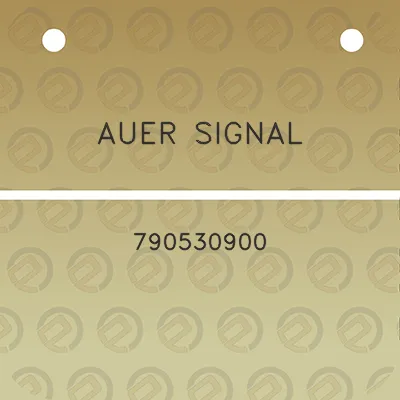 auer-signal-790530900