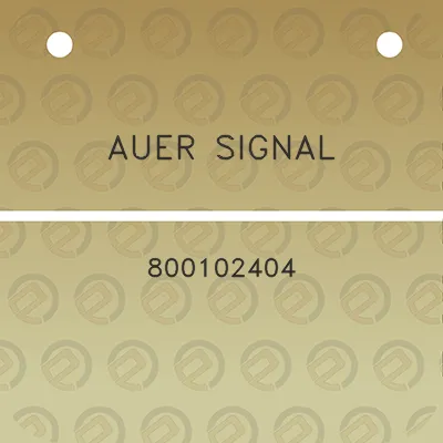 auer-signal-800102404