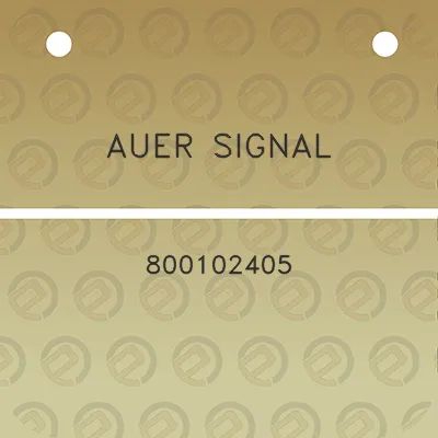 auer-signal-800102405