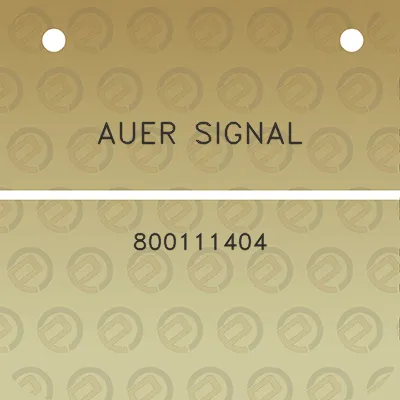 auer-signal-800111404