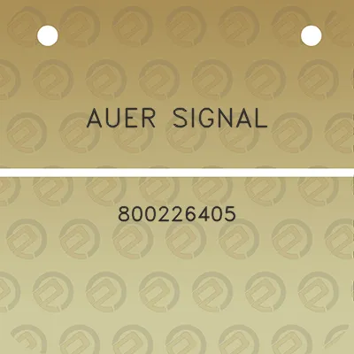 auer-signal-800226405