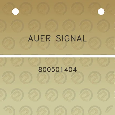 auer-signal-800501404