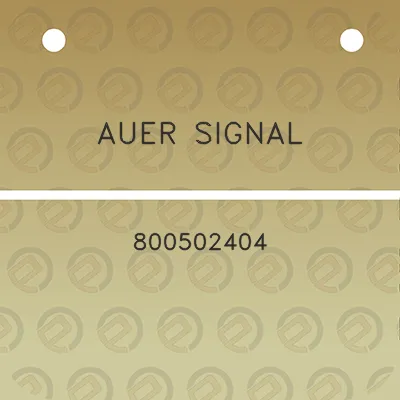 auer-signal-800502404