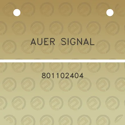 auer-signal-801102404