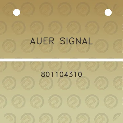 auer-signal-801104310