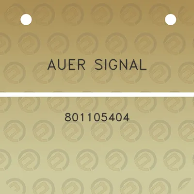 auer-signal-801105404