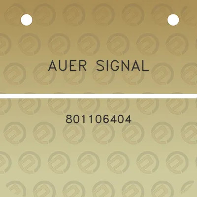 auer-signal-801106404