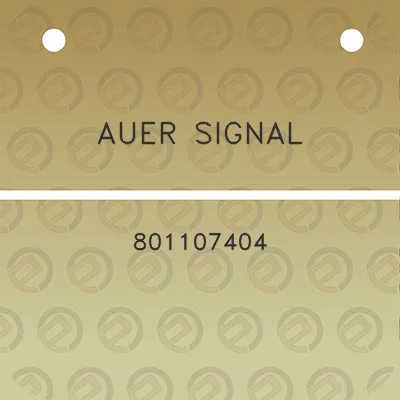 auer-signal-801107404