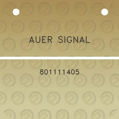 auer-signal-801111405