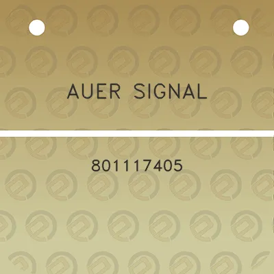 auer-signal-801117405