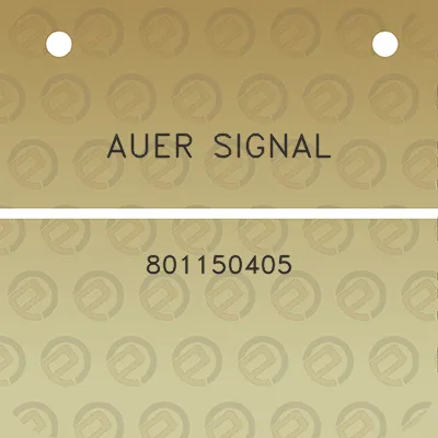 auer-signal-801150405