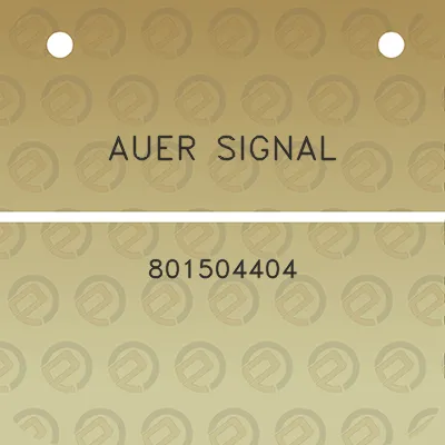 auer-signal-801504404