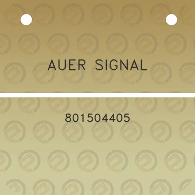 auer-signal-801504405