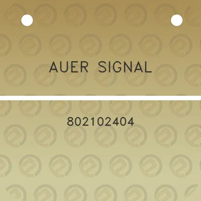 auer-signal-802102404