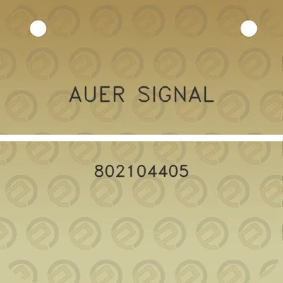 auer-signal-802104405