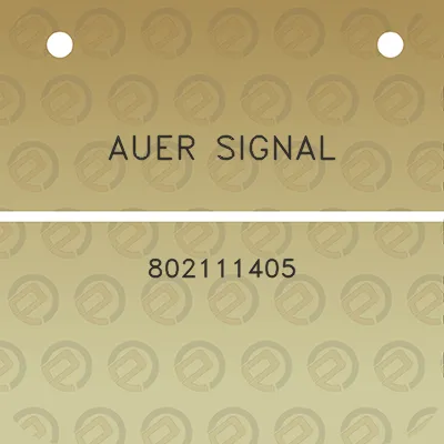 auer-signal-802111405