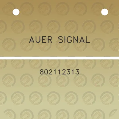 auer-signal-802112313