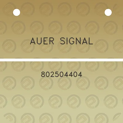 auer-signal-802504404