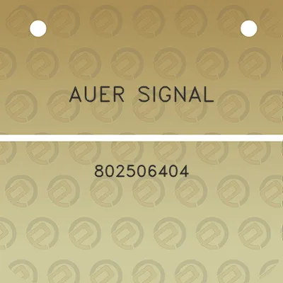 auer-signal-802506404