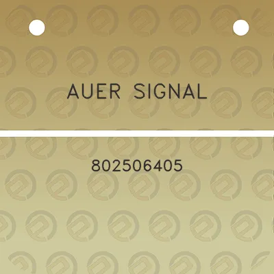 auer-signal-802506405