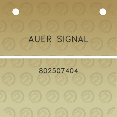 auer-signal-802507404