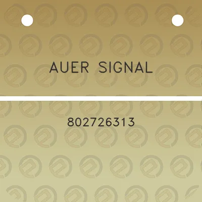 auer-signal-802726313