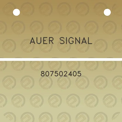 auer-signal-807502405