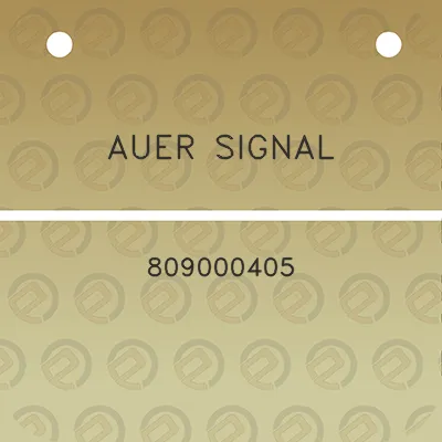 auer-signal-809000405