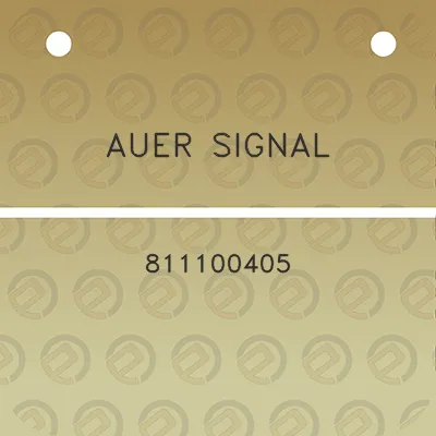 auer-signal-811100405