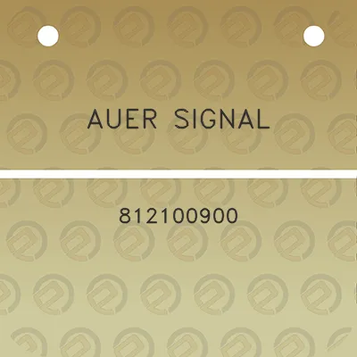 auer-signal-812100900