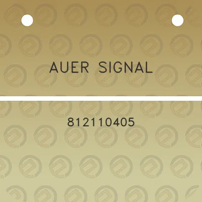 auer-signal-812110405