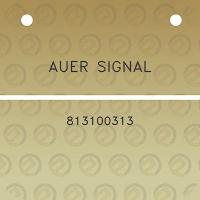 auer-signal-813100313