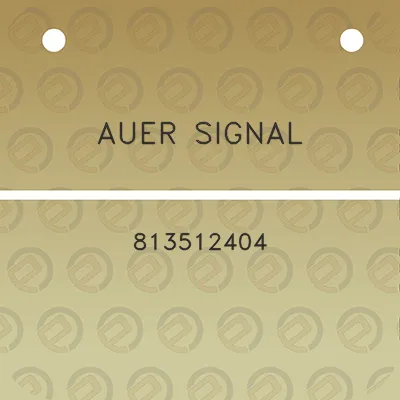 auer-signal-813512404