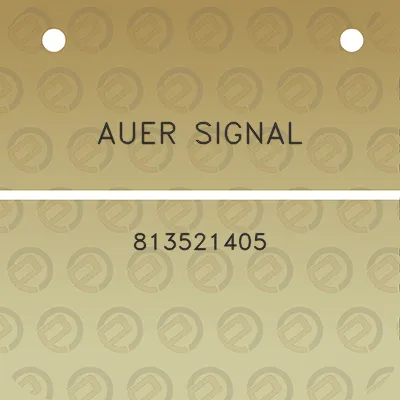 auer-signal-813521405