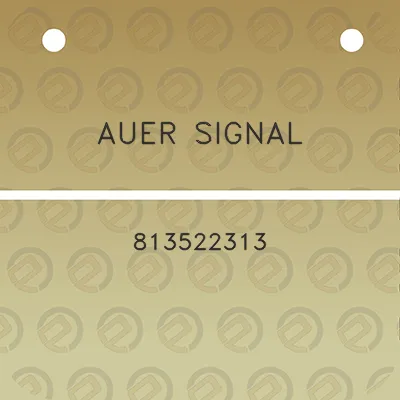 auer-signal-813522313