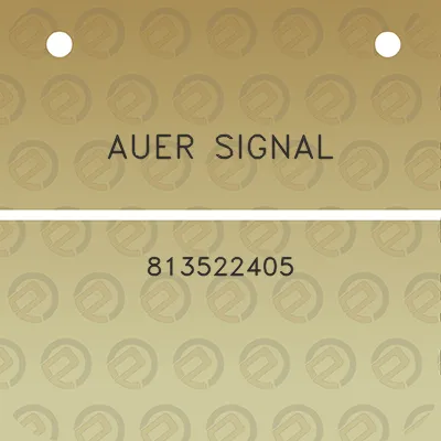 auer-signal-813522405