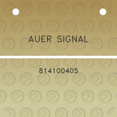 auer-signal-814100405