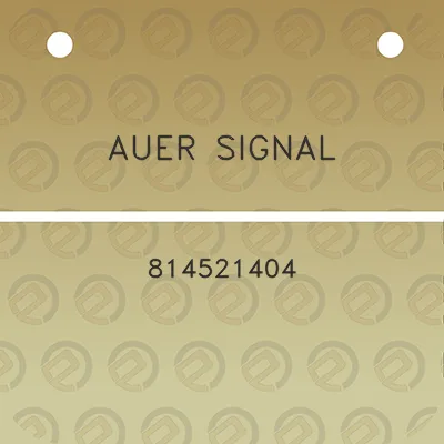 auer-signal-814521404