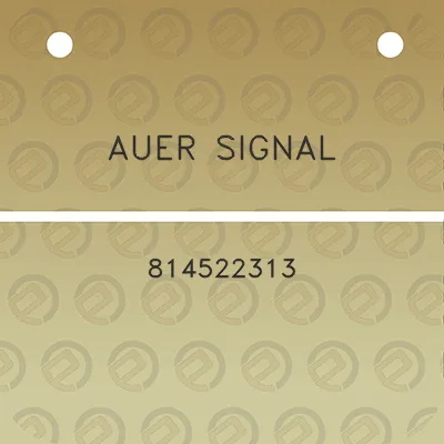 auer-signal-814522313