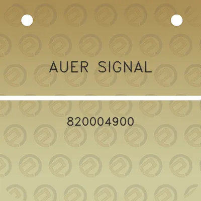 auer-signal-820004900