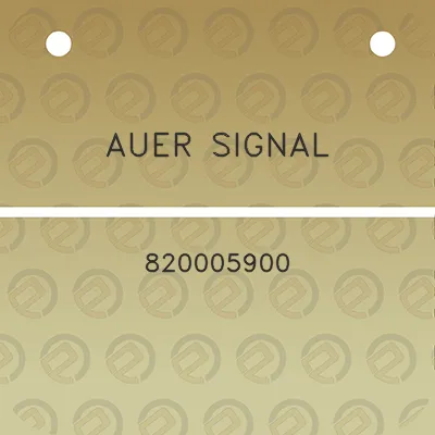 auer-signal-820005900