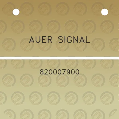 auer-signal-820007900