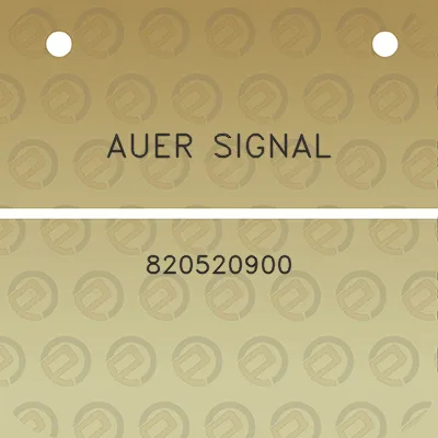 auer-signal-820520900