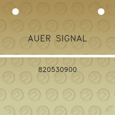 auer-signal-820530900