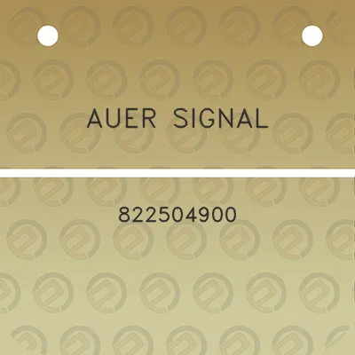 auer-signal-822504900