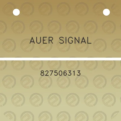 auer-signal-827506313