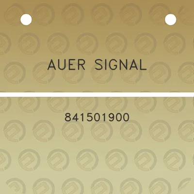 auer-signal-841501900