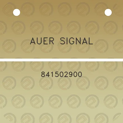 auer-signal-841502900